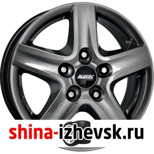 Колесный диск Alutec Grip T 6.5xR16 5×130 ET66 DIA89.1 серый тёмный глянцевый в Ижевске